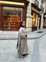 LONG TRENCH À FENTES