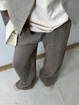 PANTALON EN LIN
