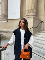VESTE DENIM OVERSIZE