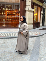 LONG TRENCH À FENTES
