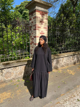 ROBE LONGUE BOHEME NOIRE