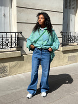 CHEMISE VICHY OVERSIZE