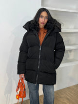 DOUDOUNE MATELASSÉE MI-LONGUE