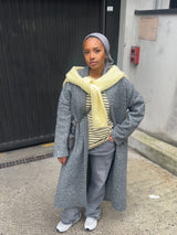 LONG MANTEAU OVERSIZE