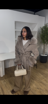 MANTEAU LAINE RENARD GIOVANNI