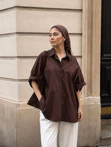 CHEMISE OVERSIZE 100% COTON