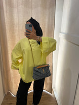 T-SHIRT SURDIMENSIONNÉ (MANCHES LONGUES)