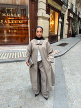 PANTALON À PINCES WIDE LEG