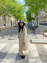 Manteau surdimensionné