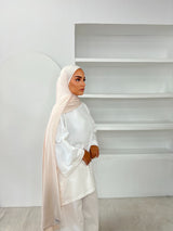 MAXI HIJAB JERSEY LIQUID [BEIGE POUDRÉ]