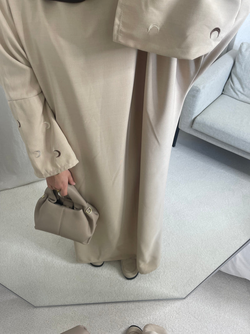 ABAYA BRODÉE QAMAR