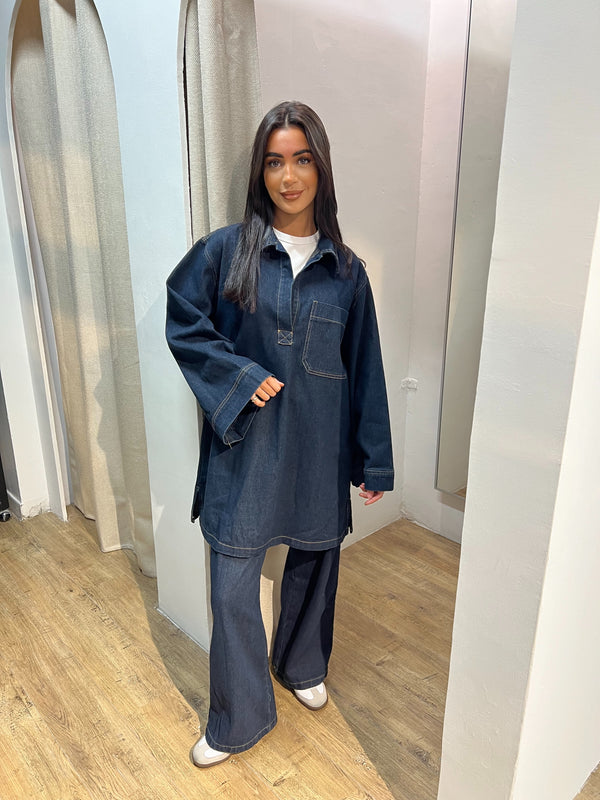 ENSEMBLE OVERSIZE DENIM