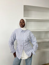 CHEMISE À CARREAUX OVERSIZE
