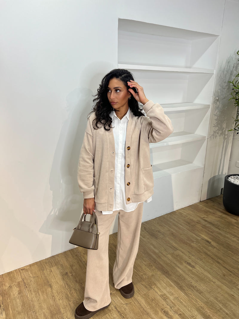 ENSEMBLE EFFET VELOURS