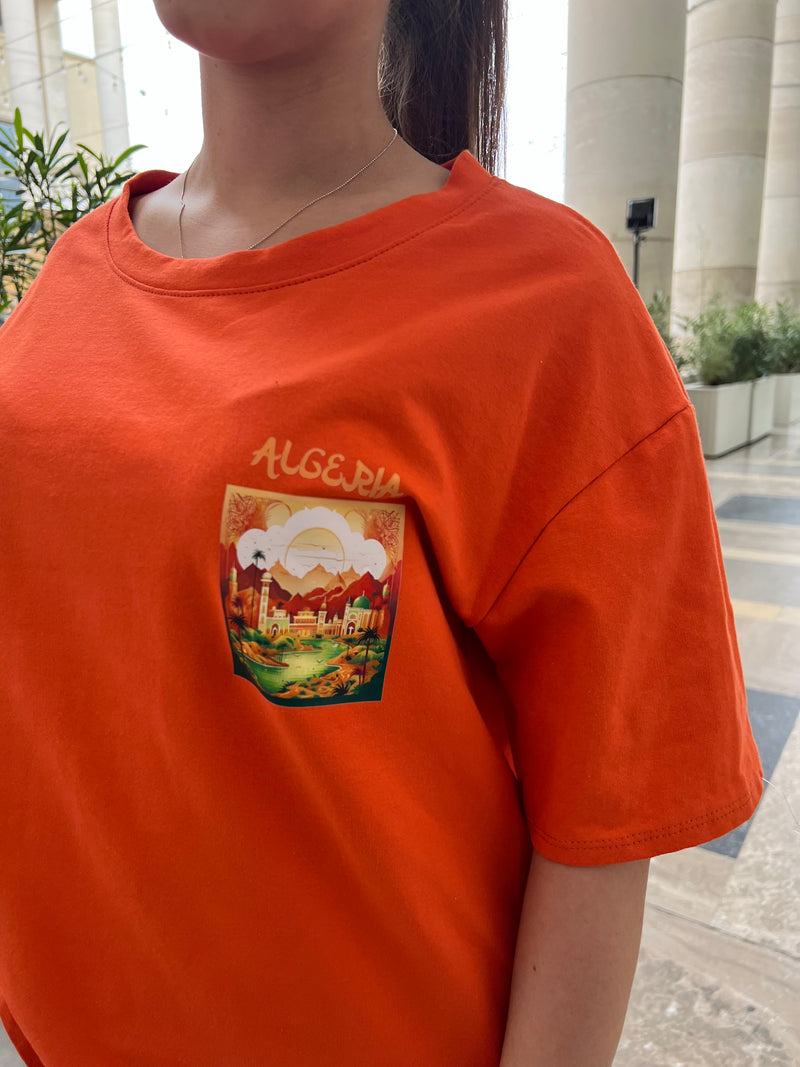 T-SHIRT SURDIMENSIONNÉ ALGERIE 🇩🇿