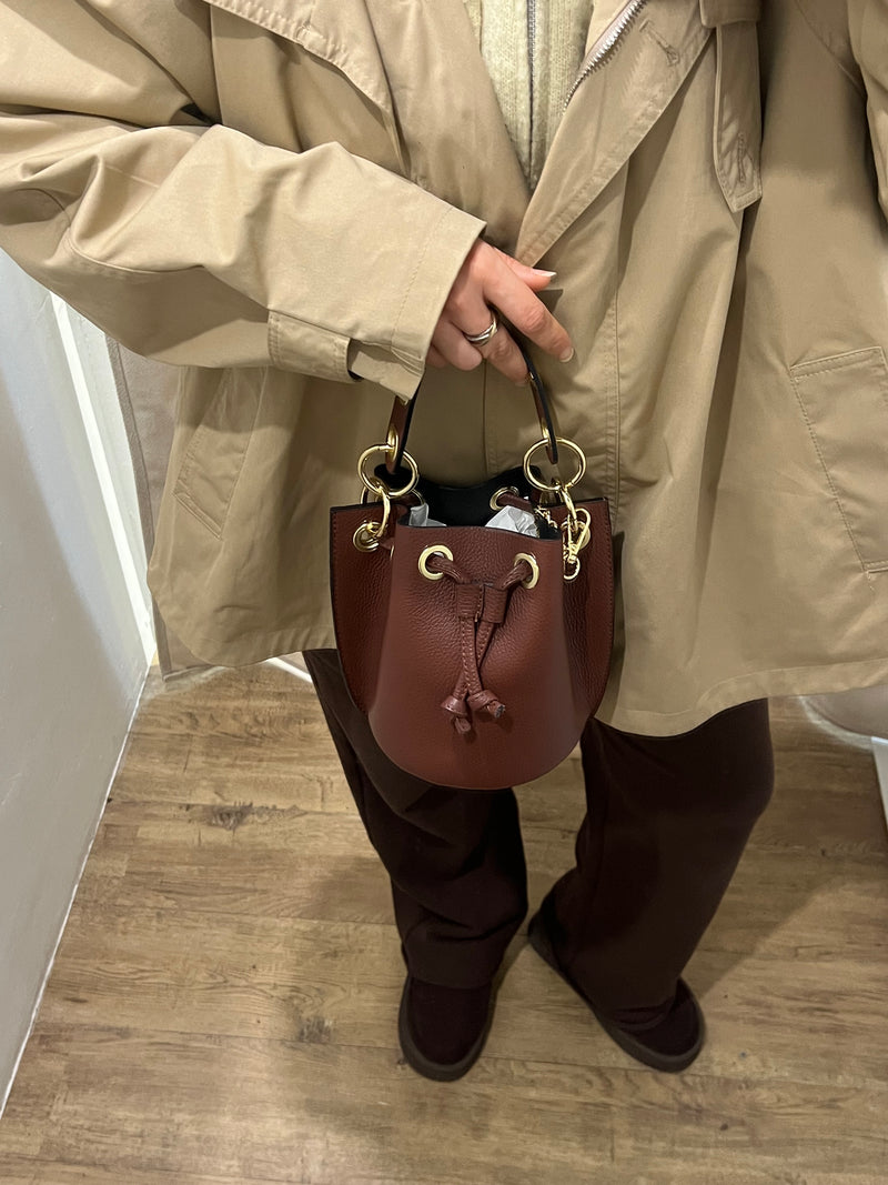 SAC SEAU 100% CUIR