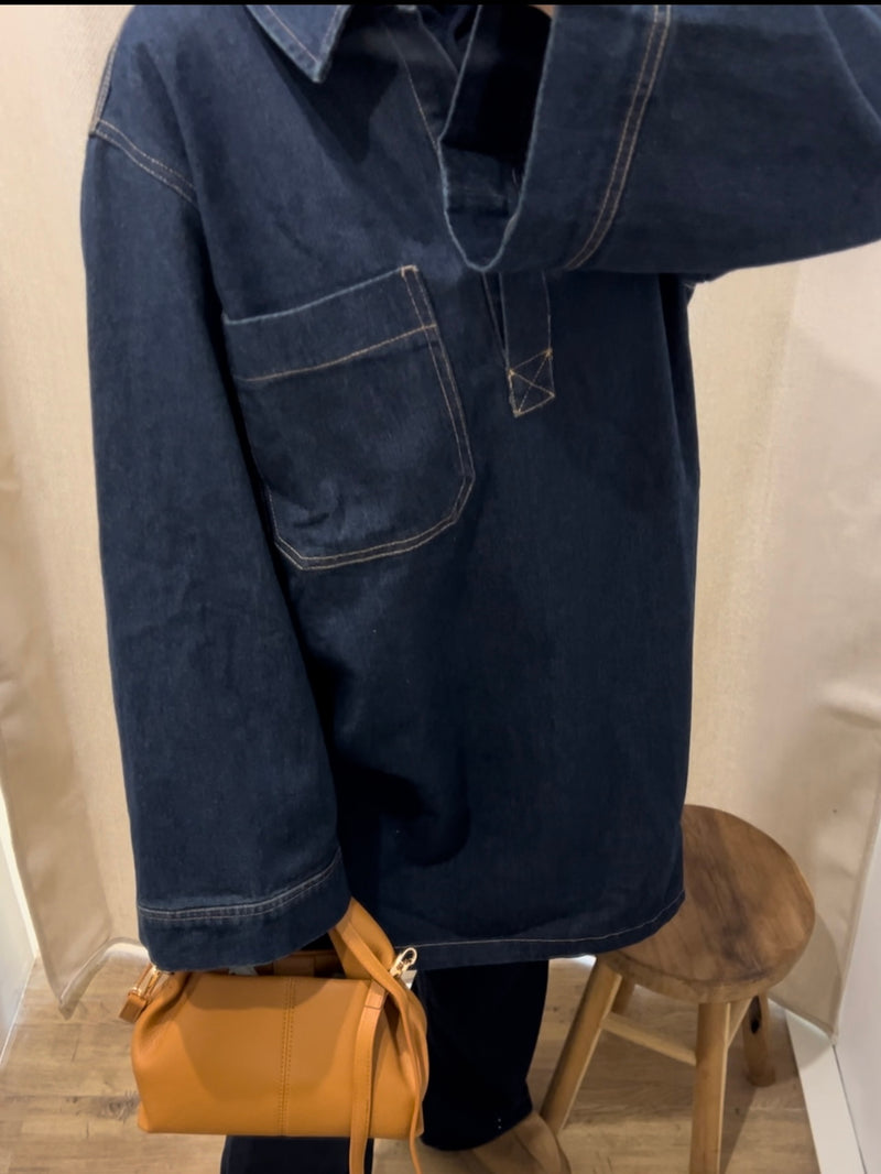 ENSEMBLE OVERSIZE DENIM