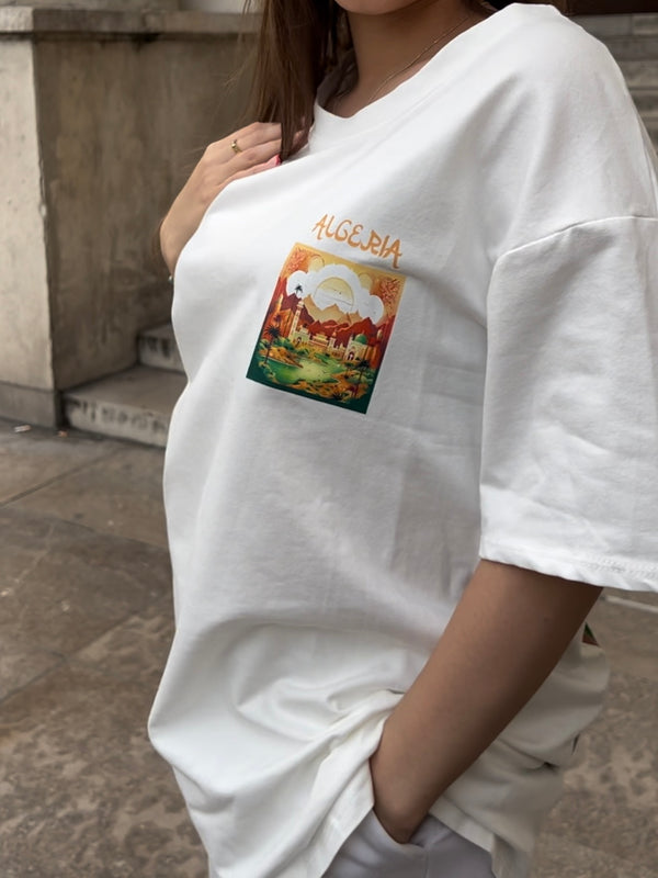 T-SHIRT SURDIMENSIONNÉ ALGERIE 🇩🇿