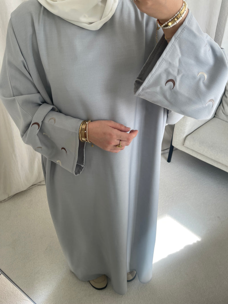 ABAYA BRODÉE QAMAR