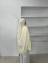 MAXI HIJAB JERSEY LIQUID [JAUNE BEURRE]