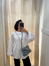 T-SHIRT SURDIMENSIONNÉ (MANCHES LONGUES)