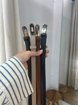 CEINTURE EN CUIR RÉGLABLE