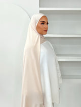 MAXI HIJAB JERSEY LIQUID [BEIGE POUDRÉ]