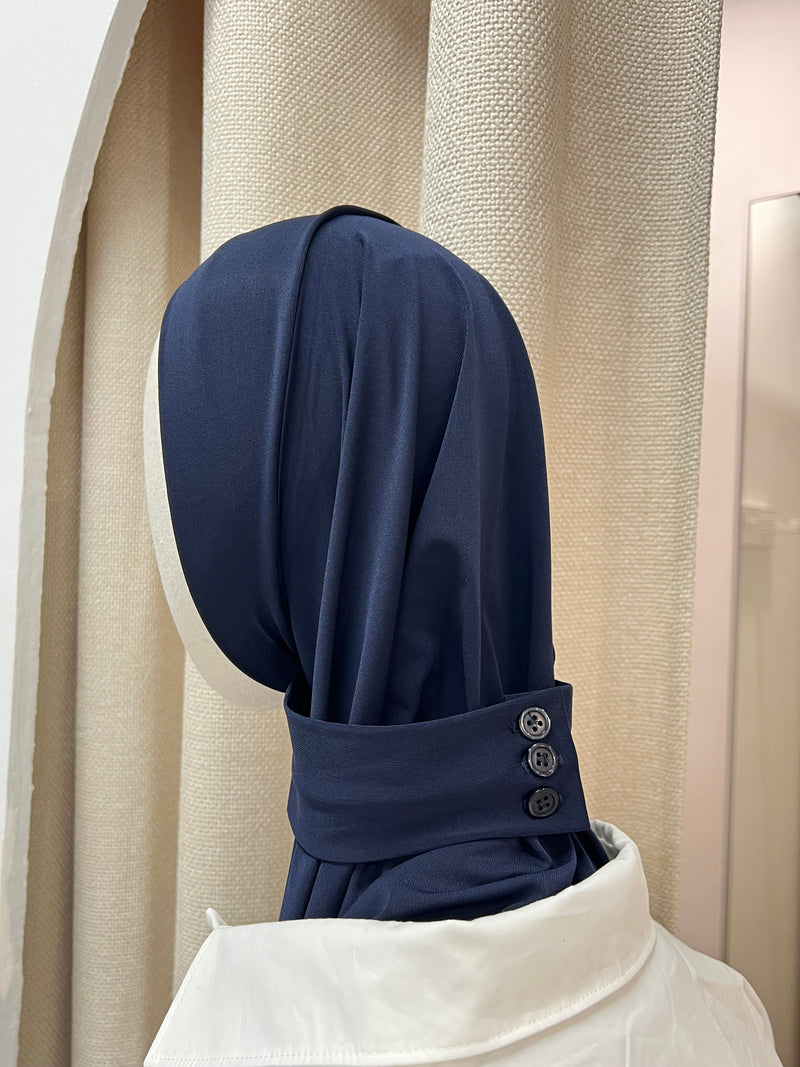 CAGOULE JERSEY PREMIUM [Bleu marine]