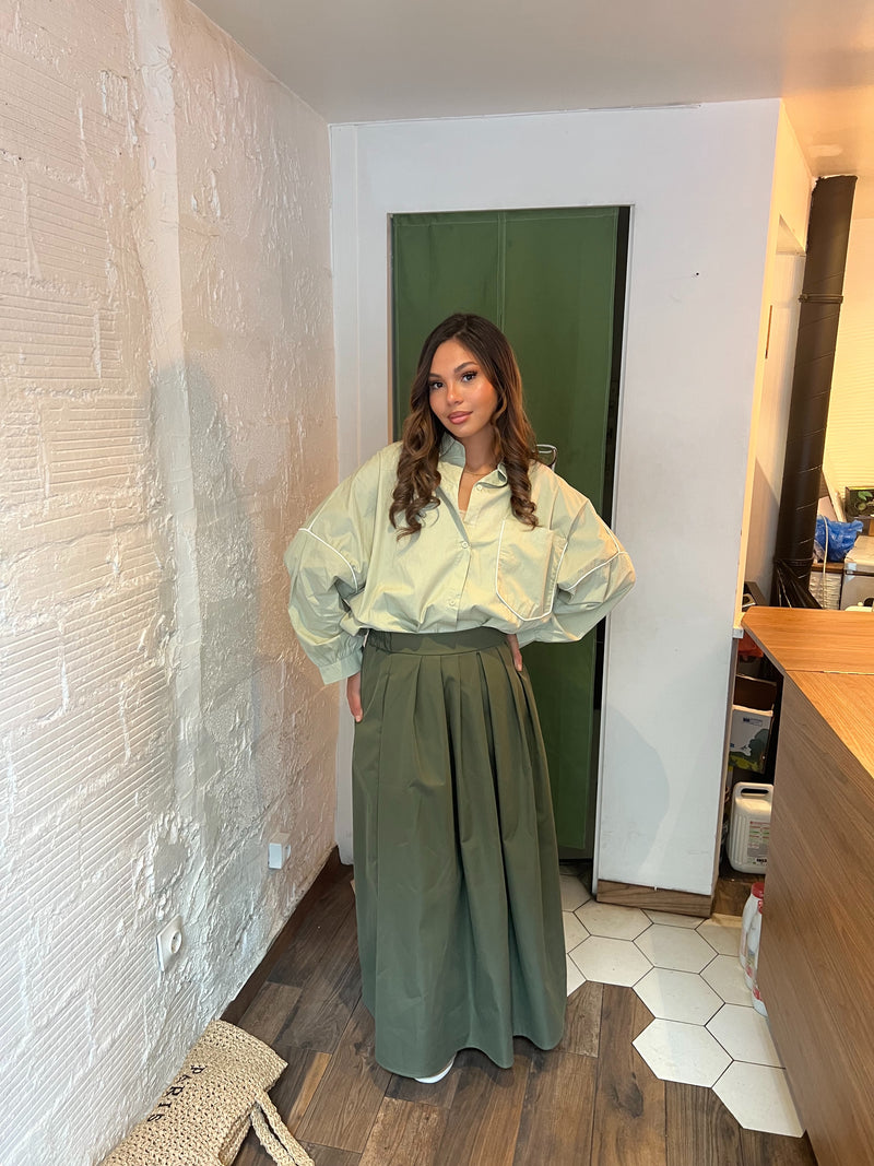 CHEMISE OVERSIZE COTON