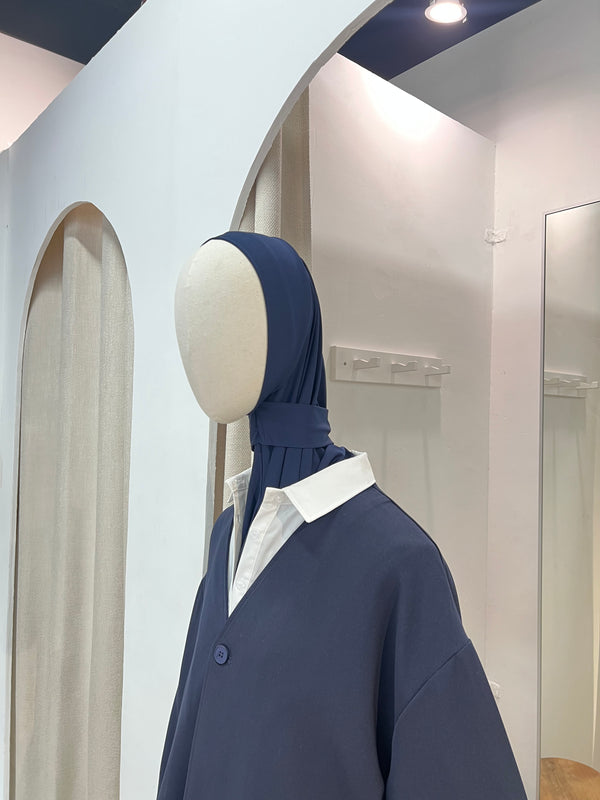 CAGOULE JERSEY PREMIUM [Bleu marine]