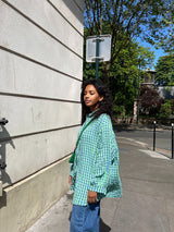 CHEMISE VICHY OVERSIZE