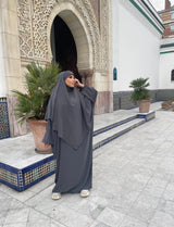 Abaya-Khimar [GRIS]