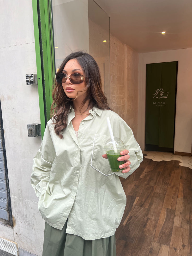CHEMISE OVERSIZE COTON