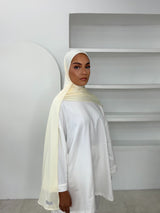 MAXI HIJAB JERSEY LIQUID [JAUNE BEURRE]