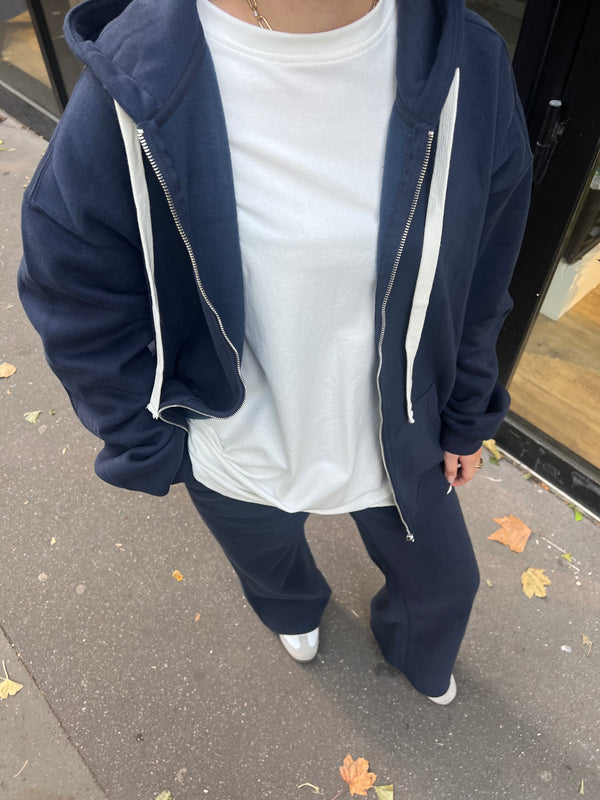 GILET A CAPUCHE