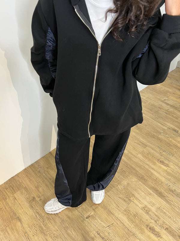 ENSEMBLE JOGGING BI-MATIÈRE