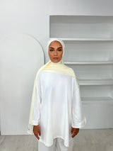 MAXI HIJAB JERSEY LIQUID [JAUNE BEURRE]