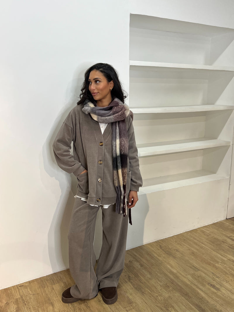 ENSEMBLE EFFET VELOURS