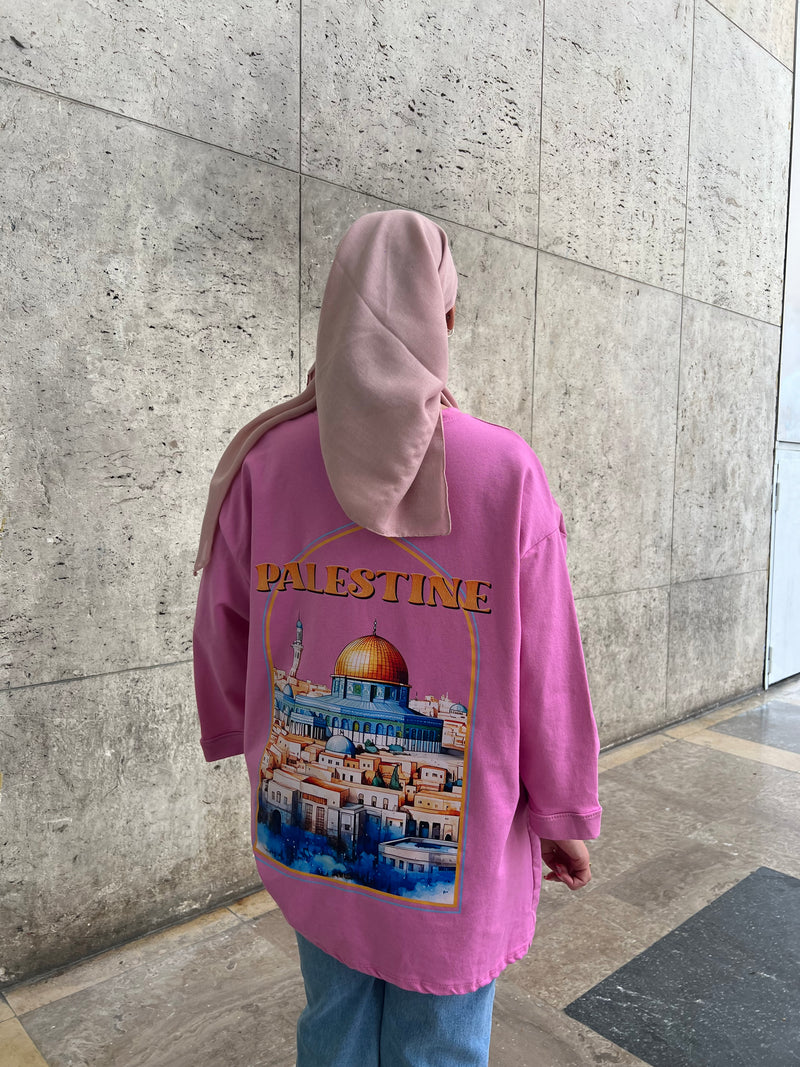 T-SHIRT SURDIMENSIONNÉ PALESTINE 🇵🇸