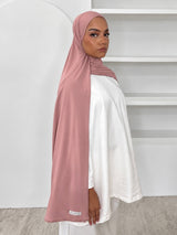 MAXI HIJAB JERSEY LIQUID [ROSÉ]