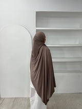 MAXI HIJAB JERSEY LIQUID [TAUPE]