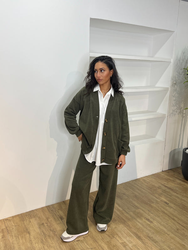 ENSEMBLE EFFET VELOURS