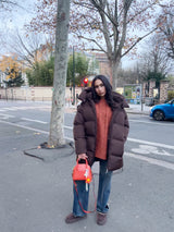 DOUDOUNE MATELASSÉE MI-LONGUE