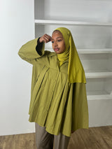 CHEMISE OVERSIZE PLISSÉE