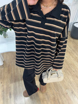 JEAN NOIR COUPE DROITE