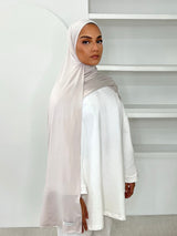 MAXI HIJAB JERSEY LIQUID [GRIS PERLE]