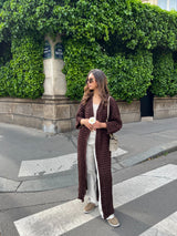 ROBE KIMONO GAUFRÉ