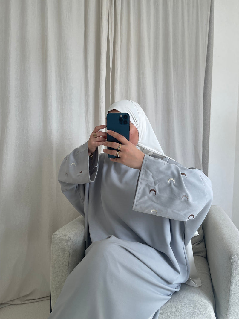 ABAYA BRODÉE QAMAR