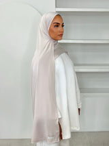 MAXI HIJAB JERSEY LIQUID [GRIS PERLE]