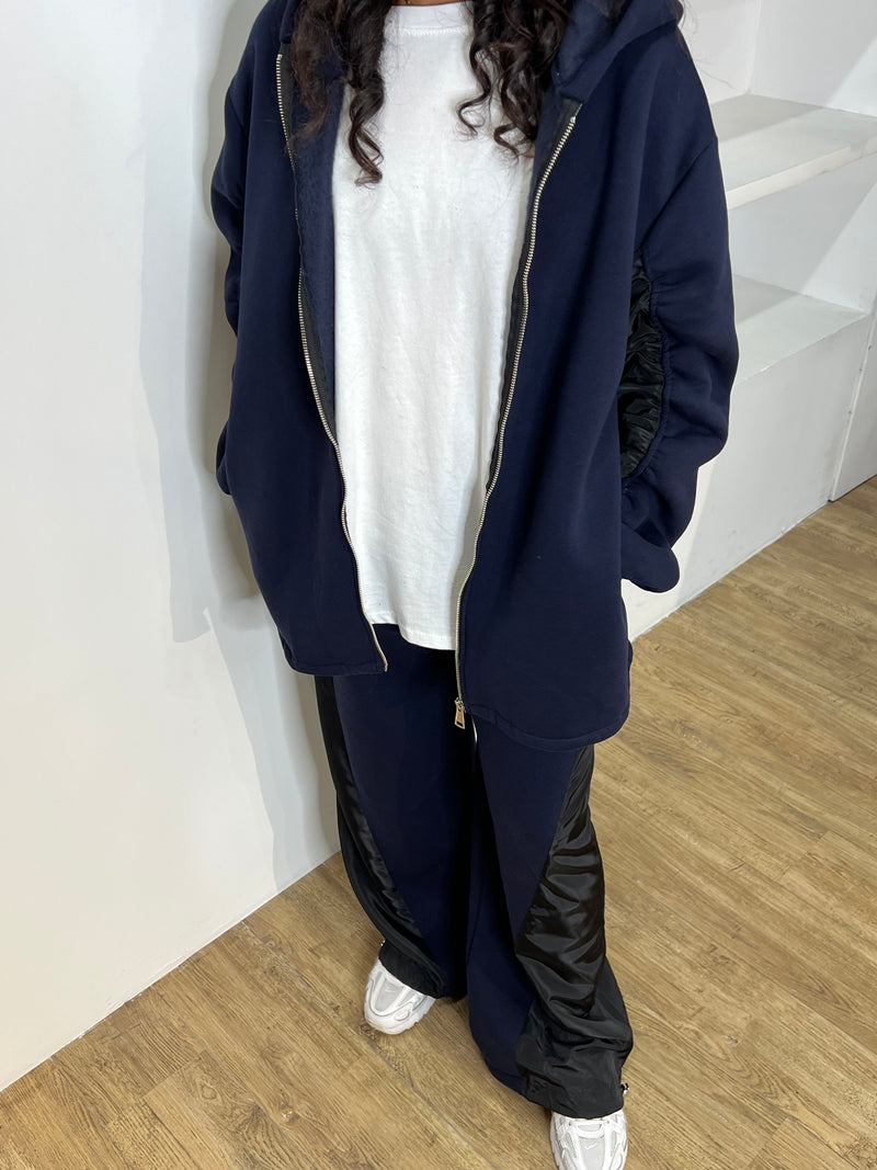 ENSEMBLE JOGGING BI-MATIÈRE